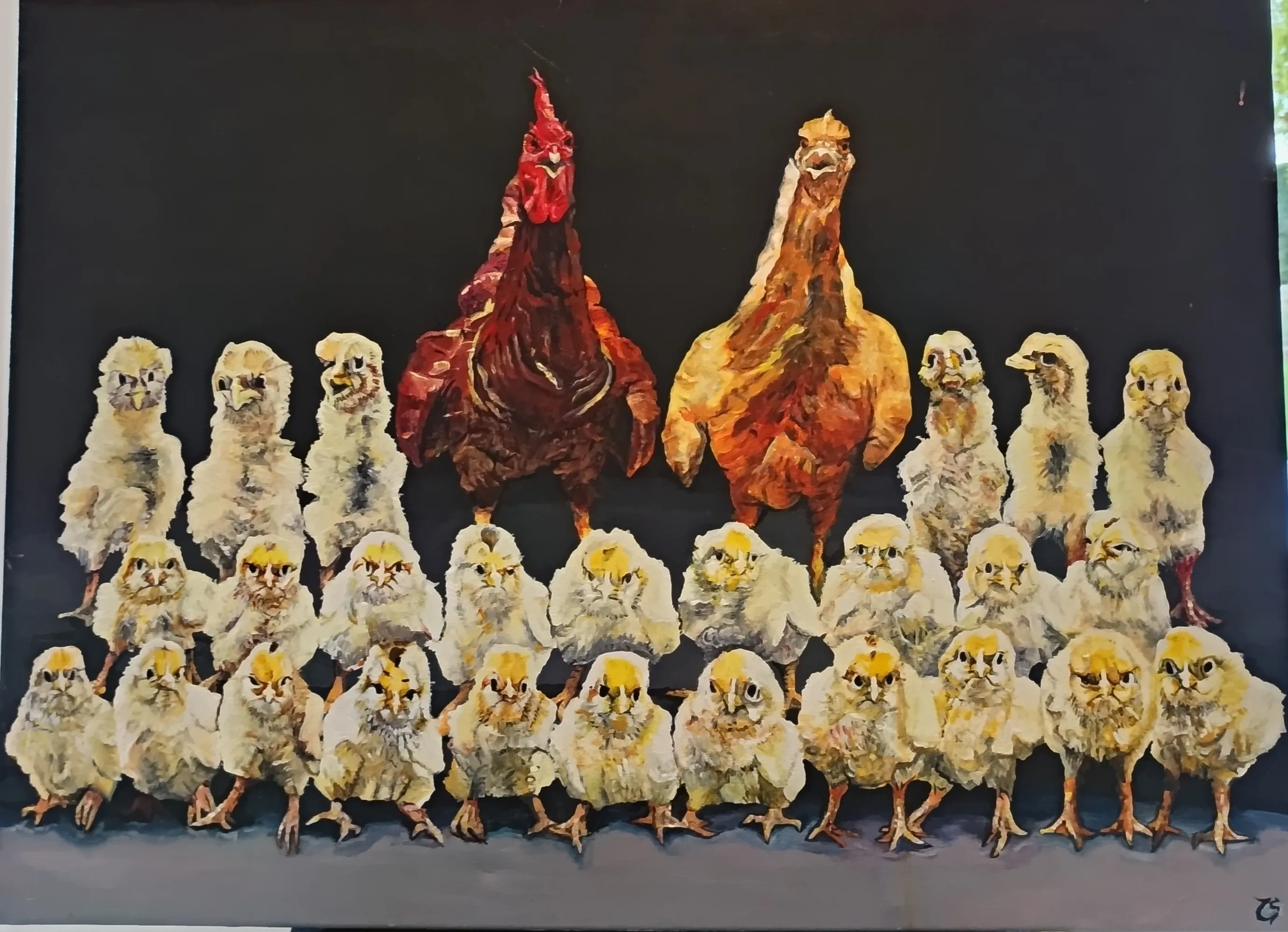 La famille Poule