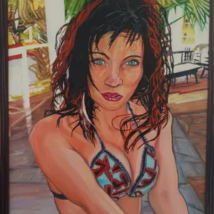 Femme rouge