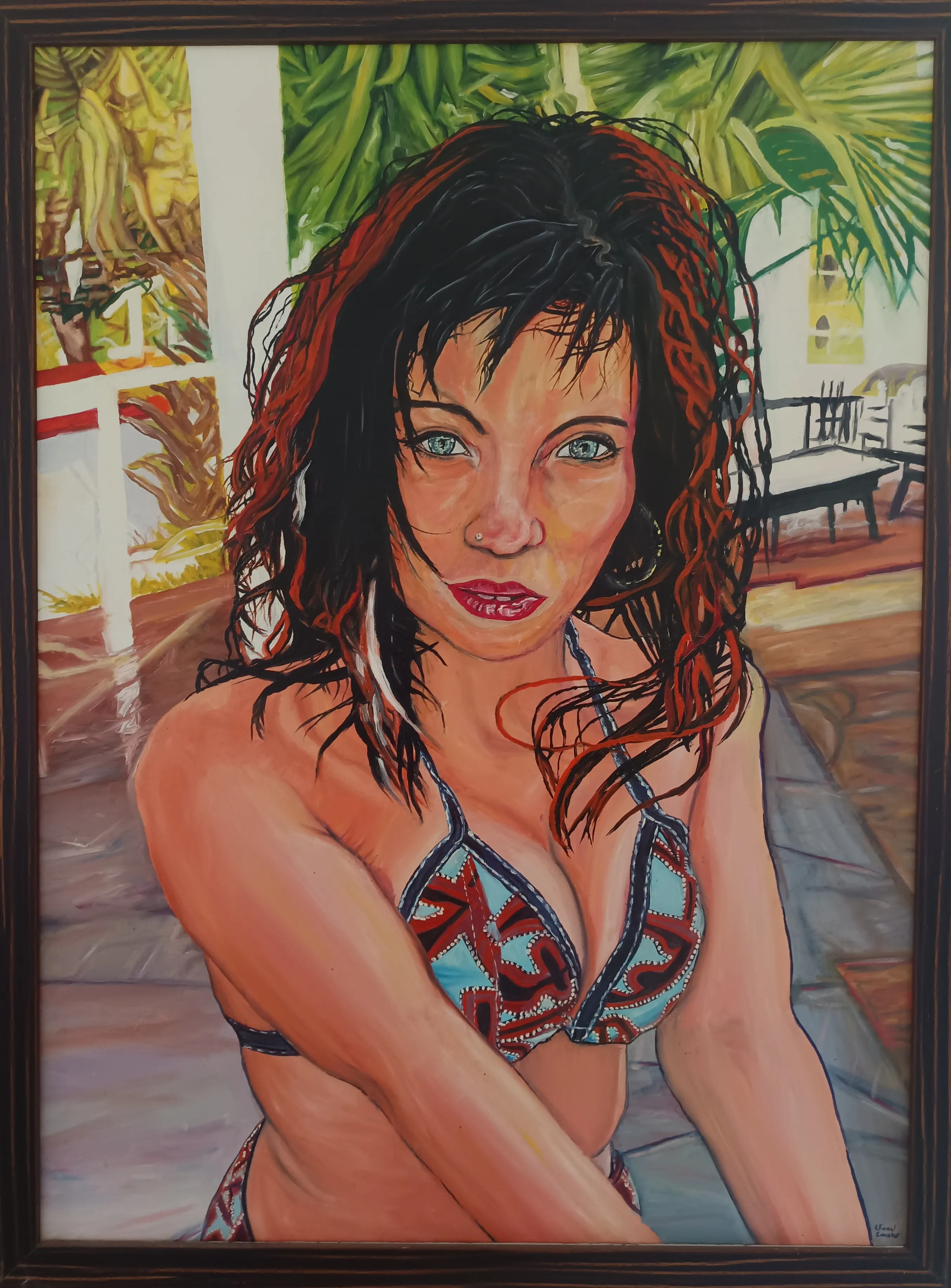 Femme rouge