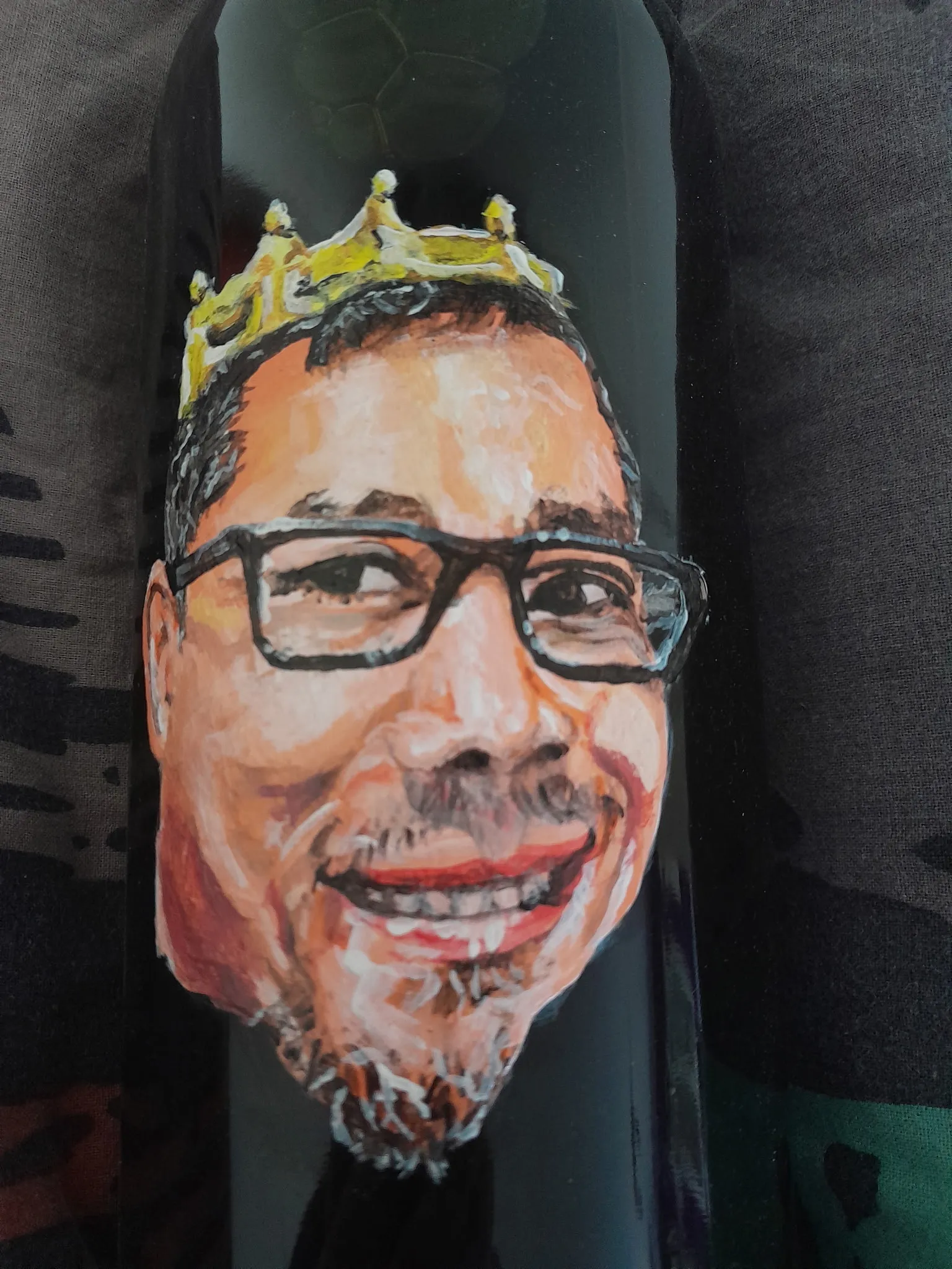Bouteille de vin : Le roi