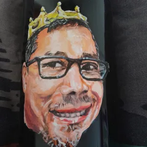 Bouteille de vin : Le roi