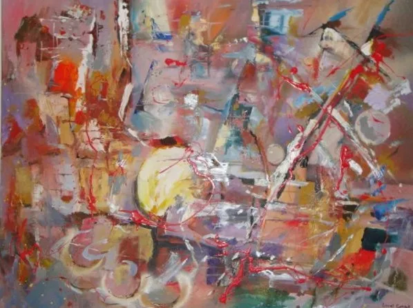Tableau abstrait
